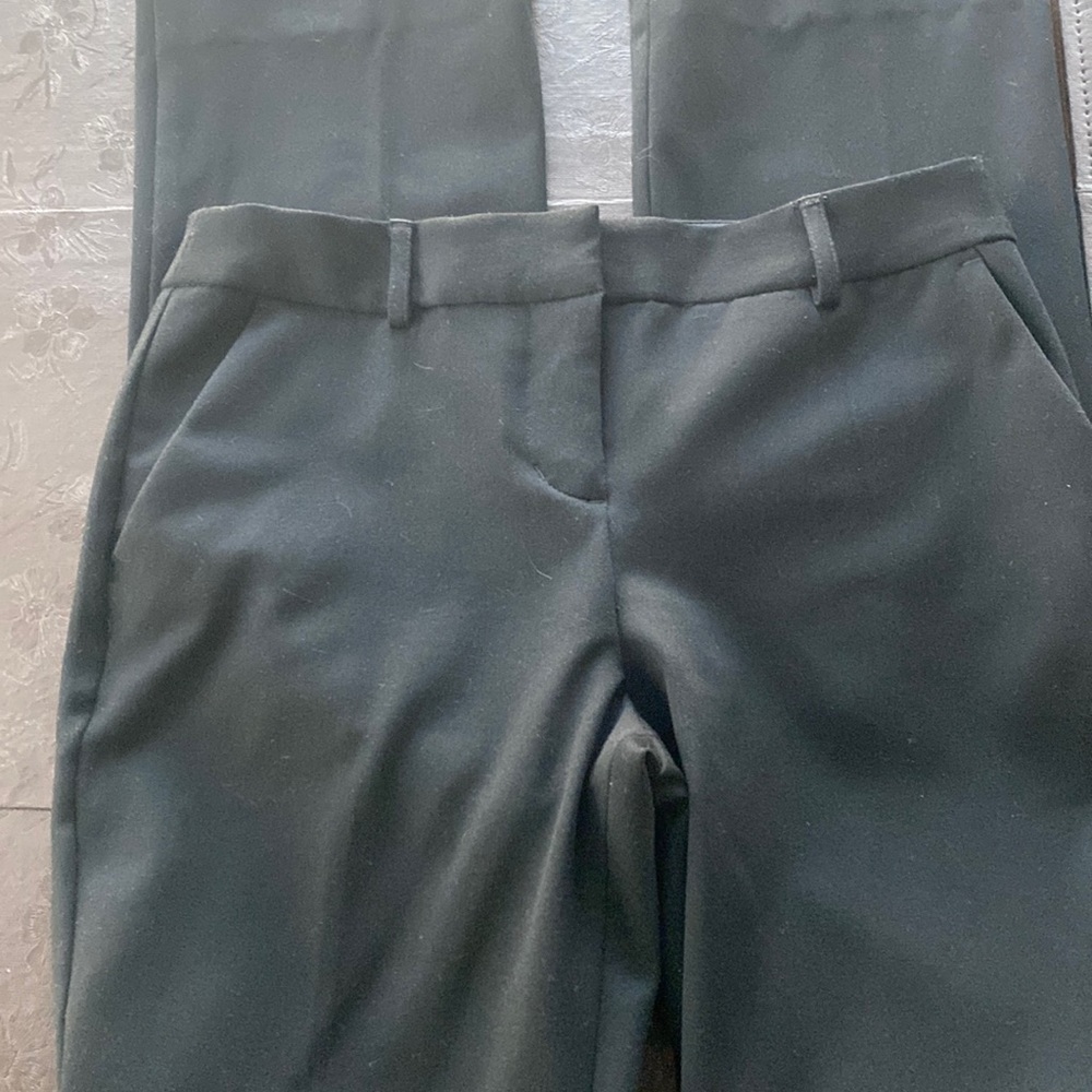 Express Barely Boot Black Slacks, Size 2r - image 1